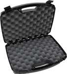Mtm Molded Prod 15896 MTM Case-Gard 809-40 Double Handgun Case  made of Polypropylene with Textured Bl
