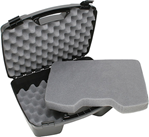 Mtm Molded Prod 15897 MTM Case-Gard 811-40 Handgun Case  made of Polypropylene with Textured Black Fin
