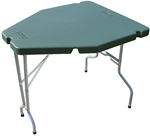 Mtm Molded Prod 15902 MTM Case-Gard PST-11 Predator Shooting Table Forest Green Polymer 30" High