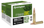 15936 Remington Ammunition 23775 UMC  223 Rem 45 gr Jacketed Hollow Point (JHP) 200 Bx