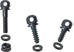 16468 Outdoor Connection BO5 Swivel Base Set  Black Steel Includes 7/8" McScrew, 1/2"
