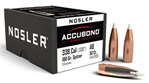 16691 Nosler 57625 AccuBond  338 Cal .338 180 gr Spitzer Point Boat-Tail 50 Per Box