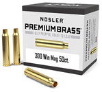 16699 Nosler 10227 Unprimed Cases  300 Win Mag Rifle Brass 50 Per Box
