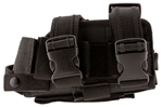 Ncstar / Vism 1929 NcStar CVDLHOL2954B Drop Leg  OWB PVC Fabric Black Leg Fits Universal Semi-Auto