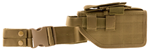 Ncstar / Vism 1931 NcStar CVDLHOL2954T Drop Leg  Tan PVC Fabric Tactical Universal Semi-Auto Handgu