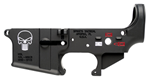 Spike's Tactical STLS015-CFA Spikes STLS015CFA Punisher Stripped Lower Receiver Multi-Caliber 7075-T6 Aluminu