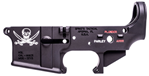 Spike's Tactical 20401 Spikes STLS016CFA Calico Jack Stripped Lower Receiver Multi-Caliber 7075-T6 Alum
