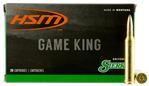 Hsm/hunting Sha 20839 HSM 7STW8N Game King  7mm STW 160 gr Sierra GameKing Spitzer Boat-Tail 20 Bx/ 20