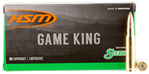 Hsm/hunting Sha 20858 HSM 30841N Game King  308 Win 150 gr Sierra GameKing Spitzer Boat-Tail 20 Bx/ 25