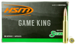 Hsm/hunting Sha 20910 HSM 300640N Game King  30-06 Springfield 165 gr Sierra GameKing Spitzer Boat-Tai