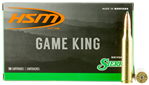 Hsm/hunting Sha 21006 HSM 338LAPUA14N Game King  338 Lapua Mag 215 gr Sierra GameKing Spitzer Boat-Tai