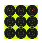 Birchwood Labor 22079 Birchwood Casey 34210 Shoot-N-C 2" Bullseye Pasters 9 Per Page/12Pack