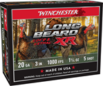 Winchester Ammu 22365 Winchester Ammo STLB2035 Long Beard XR Shot-Lok 20 Gauge 3" 1 1/4 oz 5 Shot 10 B