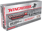 Winchester Ammu 22376 Winchester Ammo X22250PLF Varmint X  22-250 Rem 38 gr Lead Free Polymer Tip Rapi