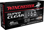 Winchester Ammu 22378 Winchester Ammo W45LF Super Clean  45 ACP 165 gr Lead Free Full Metal Jacket 50