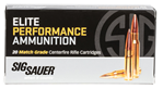 23479 Sig Sauer E308M220 Elite Match Grade  308 Win 175 gr Open Tip Match (OTM) 20 Bx/
