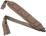 23938 Butler Creek 180015 Comfort Stretch Sling made of Brown Neoprene with Non-Slip G