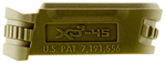 24267 Springfield Armory XDS5001MFDE Backstrap Sleeve  made of Polymer with Flat Dark