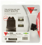 24433 Trijicon 600850 HD XR Night Sight Set 3-Dot Tritium Green with Yellow Outline Fr