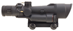 24499 Trijicon 100502 ACOG  Matte Black 3.5x 35mm 30mm-35mm Tube LED Illuminated Green