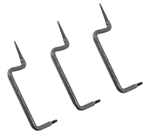 Gsm Outdoors 24921 Stealth Cam STCTS3PK Tree Screw Mounts Compatible With 1/4"-20 thread adapter Bl