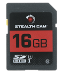 Gsm Outdoors 24923 Stealth Cam STC16GB SD Memory Card  16Gb
