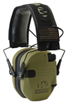 Gsm Outdoors 25312 Walker's GWPRSEMPAT Razor Slim Patriot Electronic Muff Polymer 23 dB Over the He