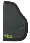 25514 Sticky Holsters LG6S LG-6S Compact/Med Auto Latex Free Synthetic Rubber Black w/
