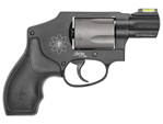 Smith & Wesson  S&W 163062 340 PD 357 Mag 1.87" 5rd Sc Frame Ti Cyl Hiviz Sight Syn Grip Black
