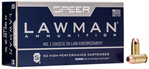 Cci/speer 26606 Speer Ammo 53652 Lawman 40 Smith & Wesson 150 GR Total Metal Jacket 50 Bx/ 20 Cs