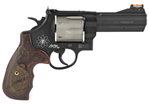 Smith & Wesson  S&W 163414 329 Personal Defense 44Mag 4" 6rd HiViz Sight Wood Grip Sc/Ti Blk