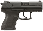 Heckler & Koch 2669 HK 81000086 P30SK *MA Compliant 9mm Luger 3.27" 10+1 Black Interchangeable Backs