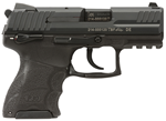 Heckler & Koch 2670 HK 81000088 P30SK V3 9mm Luger 3.27" 10+1 (2) Black Black Steel Slide Black Inte