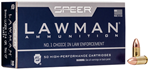 Cci/speer 26729 Speer Ammo 53824 Lawman Clean Fire 9mm Luger 124 gr Total Metal Jacket (TMJ) 50