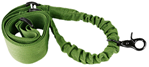 Aim Sports Inc 27028 Aim Sports AOPSG One Point Sling made of Green Elastic with 25" OAL & Bungee Des