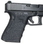 Talon Grips Inc 27203 Talon Grips 104R Adhesive Grip  Textured Black Rubber for Glock 19,23,35,32,38,4