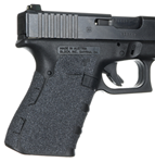 Talon Grips Inc 27226 Talon Grips 104G Adhesive Grip  Textured Black Granulate for Glock 19,23,25,32,3