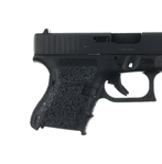 Talon Grips Inc 27227 Talon Grips 105R Adhesive Grip  Textured Black Rubber for Glock 26,27,28,33,39 G