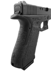 Talon Grips Inc 27277 Talon Grips 113R Adhesive Grip  Textured Black Rubber for Glock 17,22,24,31,34,3