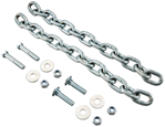 Champion Traps 27348 Champion Targets 44110 Chain Hanging Set  Silver Steel 18" Long For Center Mass