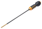 27673 Hoppe's RC22P Elite Cleaning Rod 1-Piece Style made of Carbon Fiber  with 8" Cle
