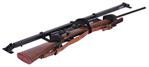 Big Sky Racks I 27804 Big Sky Racks SBR-1G Sky Bar 1 Gun Black Steel