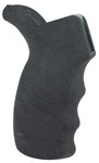 28375 Pachmayr 02466 AR Rear Grip Non-Slip Texture Black Rubber with Finger Grooves fo