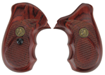 28398 Pachmayr 63080 Renegade Grip Checkered Rosewood Laminate with Finger Grooves for