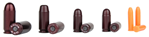 Pachmayr 28414 A-Zoom 16185 Military/LE Snap Caps9mm,40S&W,45ACP,.223,.308,12ga 12 Pkg.