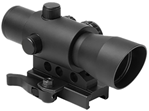 Ncstar / Vism 2887 NcStar DMRK132A Mark III  Black Anodized 1x32mm 3 MOA Illuminated Red/Green/Blue