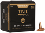 Cci/speer 29006 Speer 1030 TNT  .22 Cal .224 50 gr Jacketed Hollow Point (JHP) 100 Per Box