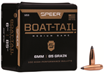 Cci/speer 29016 Speer 1213 Boat-Tail  6mm .243 85 gr Jacketed Soft Point Boat Tail (JSPBT) 100 P