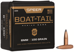 Cci/speer 29018 Speer 1220 Boat-Tail  6mm .243 100 gr Jacketed Soft Point Boat Tail (JSPBT) 100
