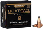 Cci/speer 29090 Speer Bullets 2406 Rifle Hunting 338 Caliber .338 225 GR Spitzer Boat Tail Soft